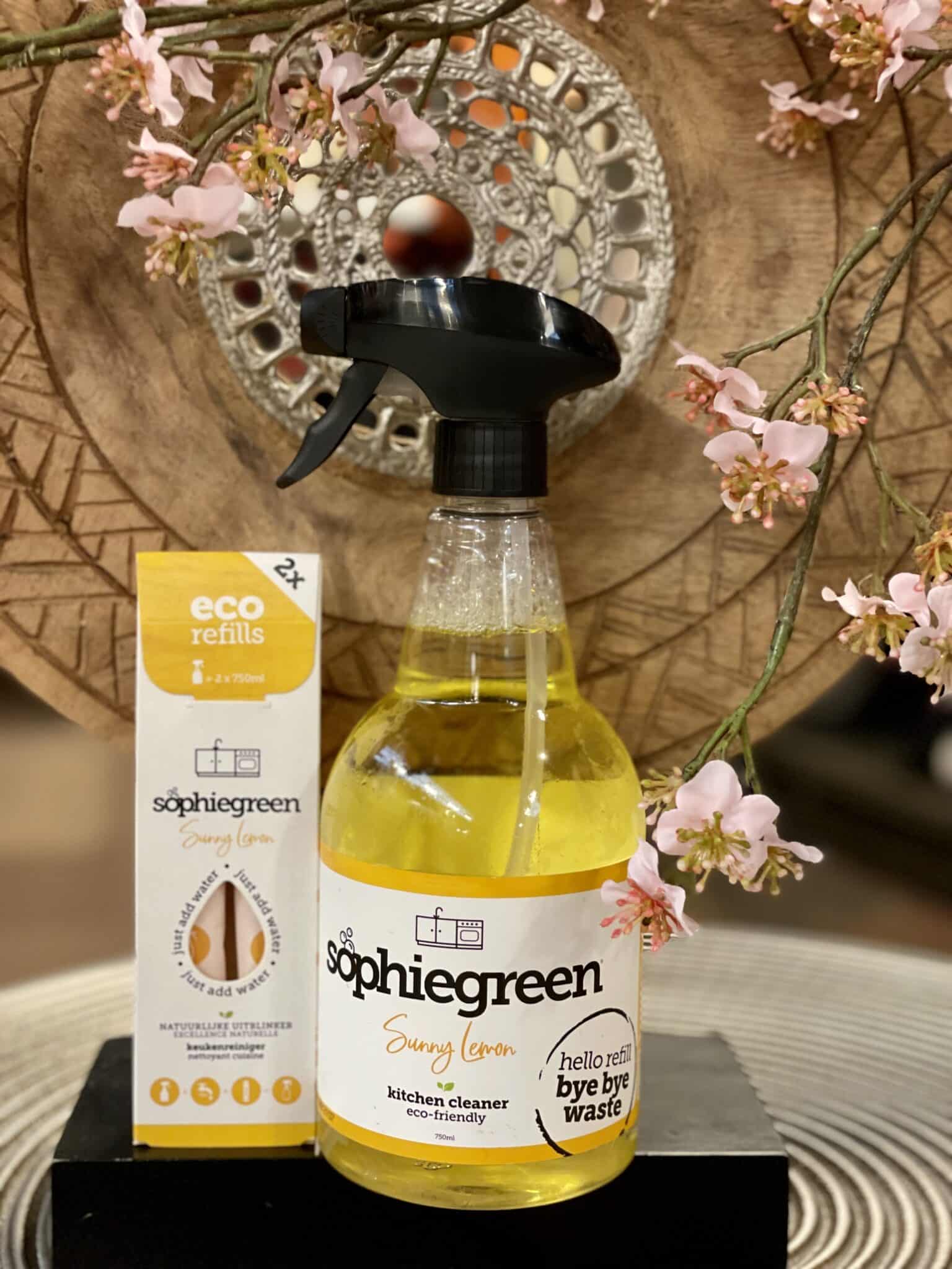 SophieGreen, durabilité, recharge, à base d'eau