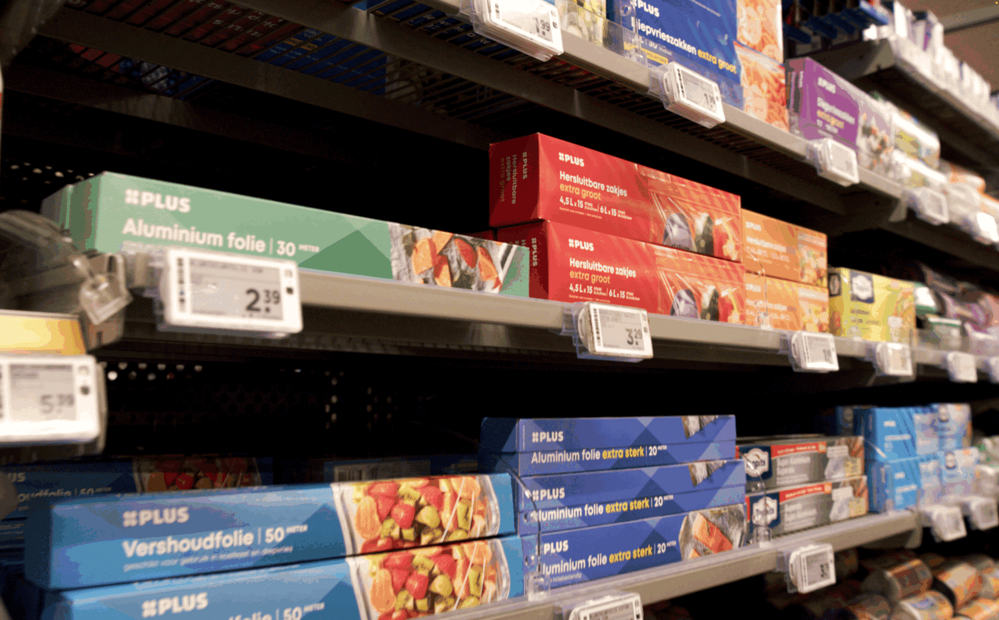 Detalista, marka własna, Plus Retail, folia aluminiowa, woreczki strunowe, folia spożywcza