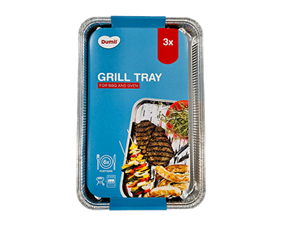 Grill tray
