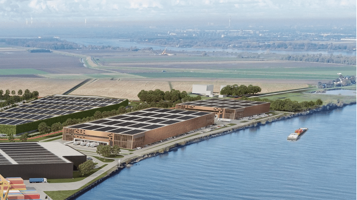 Puttershoek, entrepôt, Van der Mark, bureau