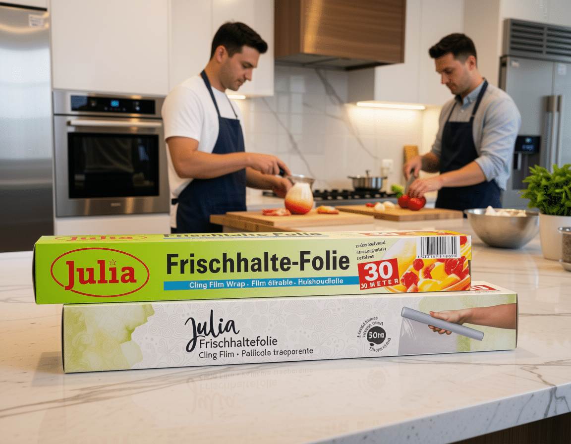 Julia oud en nieuw, folie